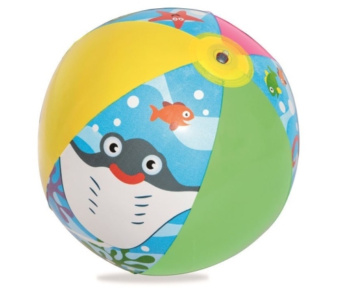 Baseins 122x20 cm+peldriņķis+bumba 51124 (9863)