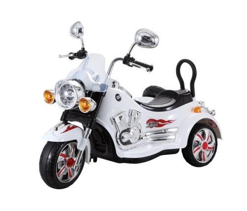 Мотоцикл с коляской SX138 white (6446)