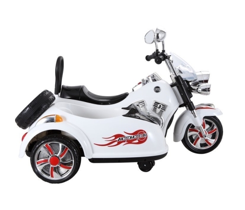 Мотоцикл с коляской SX138 white (6446)