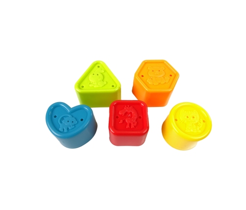 Ведёрко-сортировщик с кубиками 99806