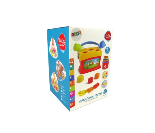 Ведёрко-сортировщик с кубиками 99806