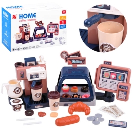 Kafijas bodīte ar vitrīnu un kasi 58185