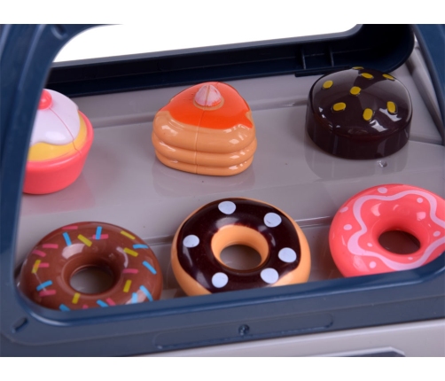 Kafijas bodīte ar vitrīnu un kasi 58185