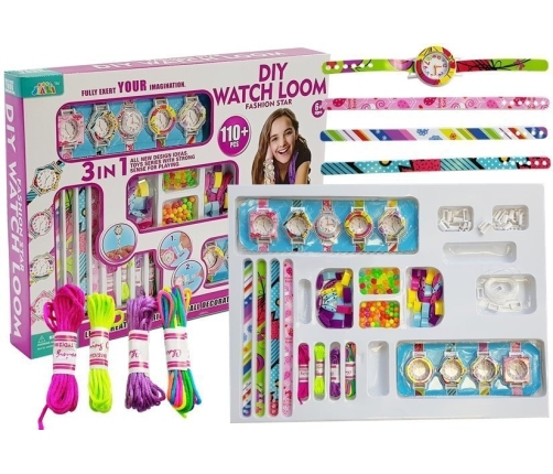 Комплект для создания бижутерии 110 эл. (76584)