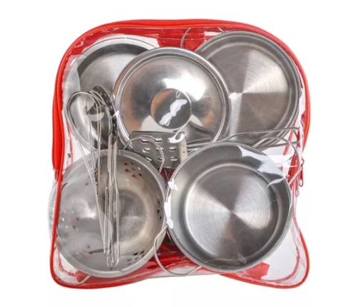 Liels metāla trauku komplekts 13 el. (23444)