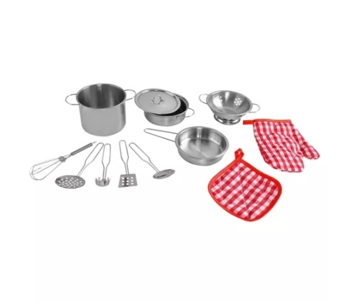 Liels metāla trauku komplekts 13 el. (23444)