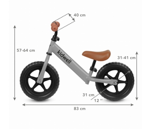 Беговел Kidwell Rebel Grey