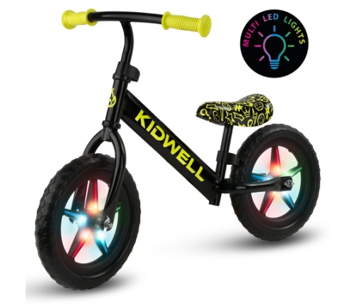 Беговел REBEL LED neon yellow Kidwell