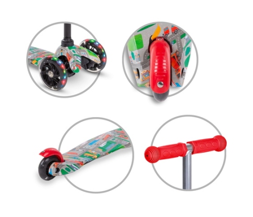 Skrejritenis UNO CITY Kidwell