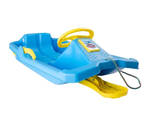 Санки с рулём и ручными тормозами NICO 6728