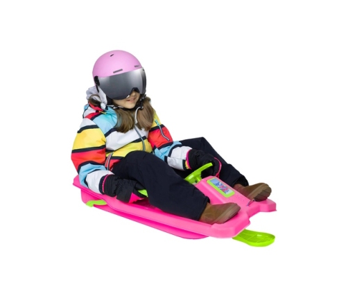 Санки с рулём и ручными тормозами NICO 6728