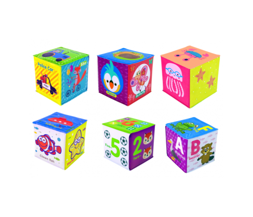 Мягкие кубики 6 шт. 97901