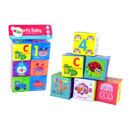 Мягкие кубики 6 шт. 97901