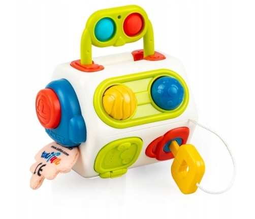 Aktivitāšu kaste-sensorā rotaļlieta TuliFun 301235