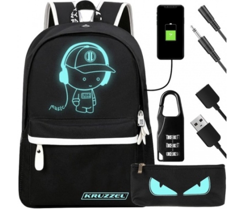 Светоотражающий рюкзак с аксессуарами 19374