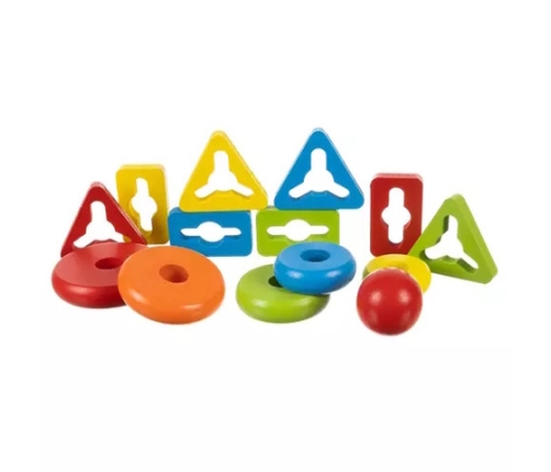 Деревянный сортёр-пирамида 19870