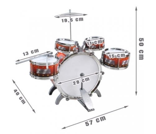 Bungu komplekts ar tabureti