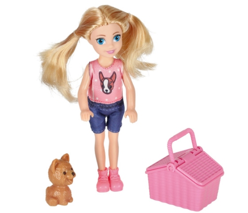 Leļļu auto-kabriolets 26 cm KX3454