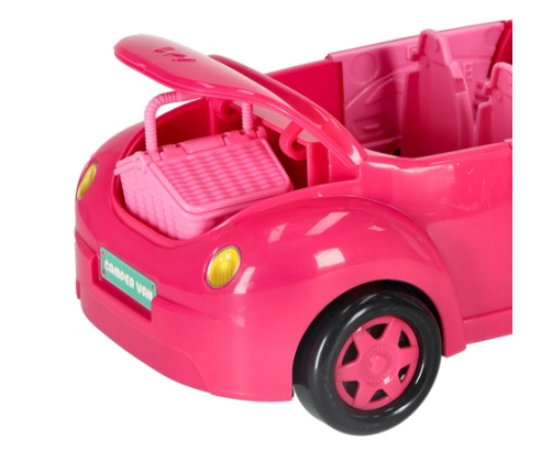 Leļļu auto-kabriolets 26 cm KX3454