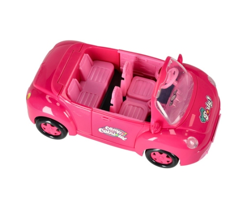 Leļļu auto-kabriolets 26 cm KX3454