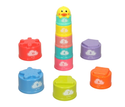 Rotaļlieta vannai TORNIS-PIRAMĪDA 3590