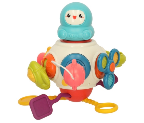 Сенсорная игрушка-прорезыватель 8-in1 Montessori KX3611