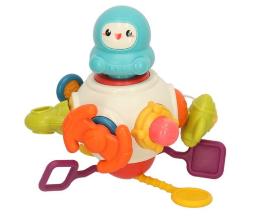 Сенсорная игрушка-прорезыватель 8-in1 Montessori KX3611