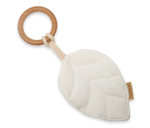 Деревянный прорезыватель NEW BABY LEAF 53528