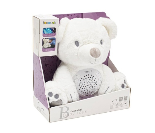 Lācītis-projektors ar mūziku un balto troksni 53580