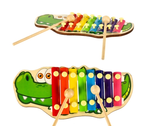 Koka ksilofons CROCODILE KX7282