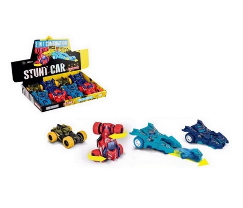 Гоночная машинка с вращающейся осью или пусковой установкой