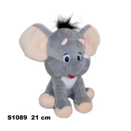 Plīša zilonis 21 cm S1089 (Sun-Day) Plīša zilonis 21 cm S1089 (Sun-Day)