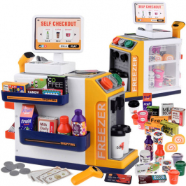 Мини-супермаркет с кофемашиной