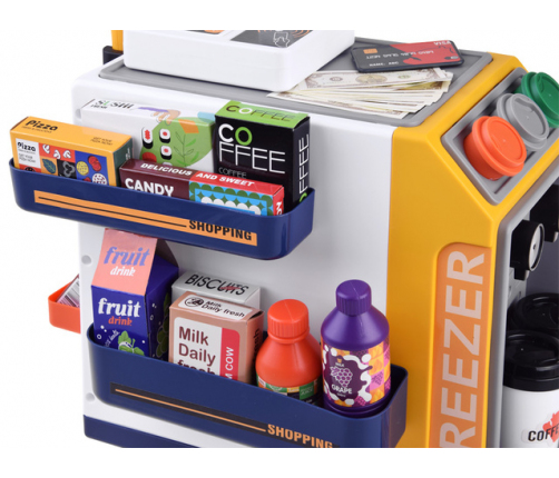 Мини-супермаркет с кофемашиной