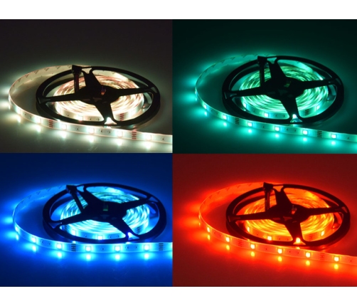 Светодиодная лента (водонепроницаемая) RGB 5 м + пульт ZA4824