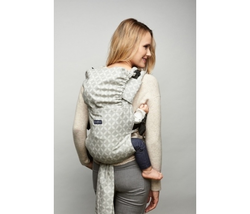 Сумка-кенгуру JOY mosaic ecru Zaffiro N23-001