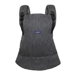 Сумка-кенгуру ERGO graphite leaves N29-004