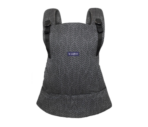 Сумка-кенгуру ERGO graphite leaves N29-004