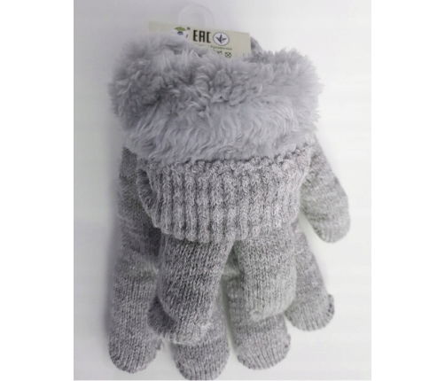 Cimdi FUR 14 cm RED-0104 BOY