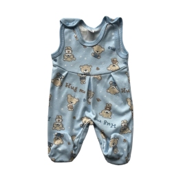 Rāpulis BABY-Blue Teddy 50 cm ZUZIA 800 Rāpulis BABY-Blue Teddy 50 cm ZUZIA 800