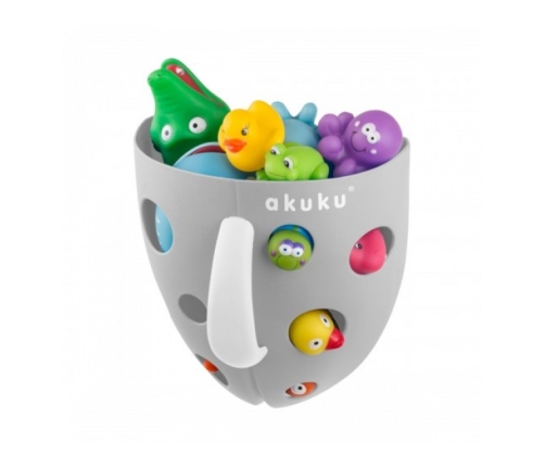 Grozs vannas rotaļlietām AKUKU grey A0346