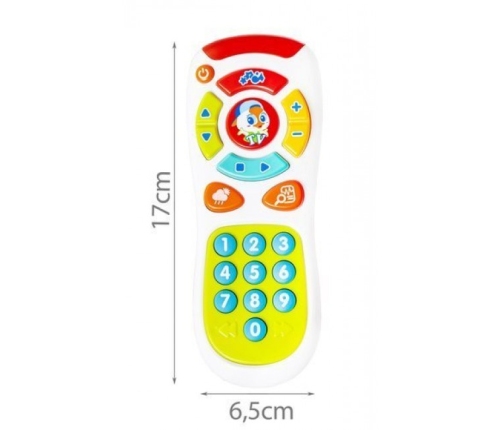Rotaļu TV pults ar skaņām un gaismām G6401