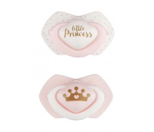 Пустышки ROYAL BABY симметричной формы 0-6 мес. 22/650 (2 шт.)