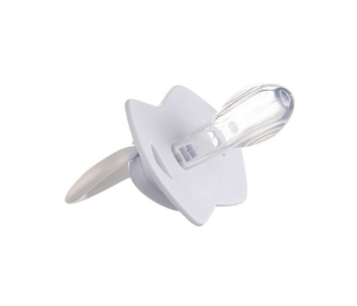 Пустышка силиконовая симметричная 2 шт. 0-6м Canpol ROYAL BABY blue 22/650