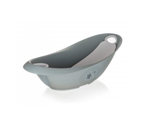 Bērnu vanna ar korķi 87 cm KEEPER STARS grey 30076