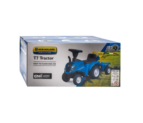 Traktors ar piekabi NEW HOLLAND yellow (45785)