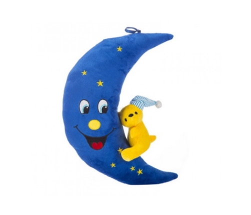 Месяц с медвежонком 33 см 4617