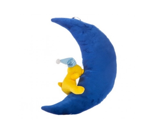 Месяц с медвежонком 33 см 4617