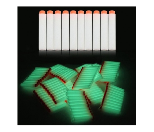 Набор флуоресцирующих мягких патронов NERF 10 шт. KX6803