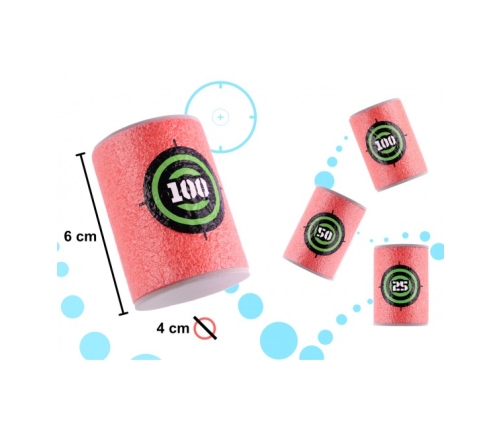 Porolona mucu komplekts šaušanai (7983)